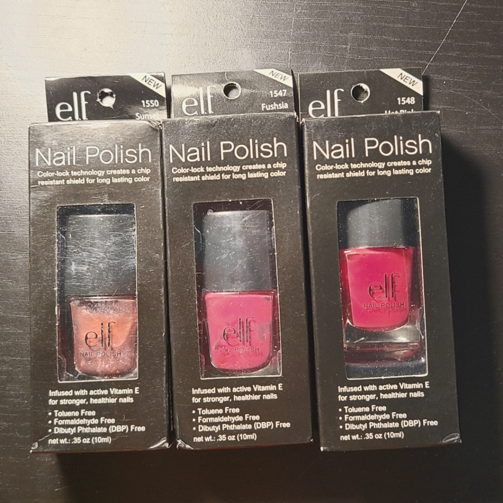 Elf nail polish (3pcs)